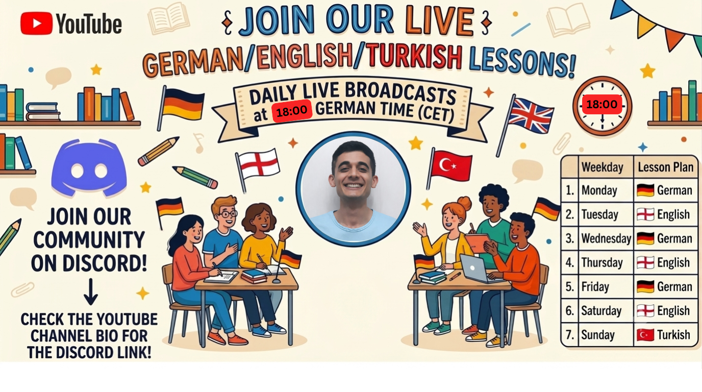 German Lesson Poster